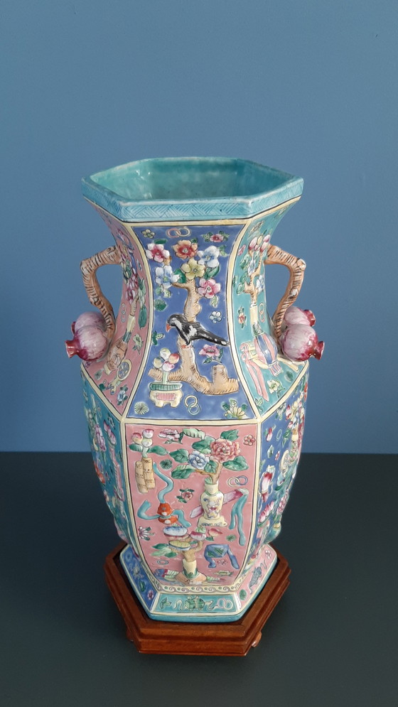 Image 1 of Chinese vase, 1940s