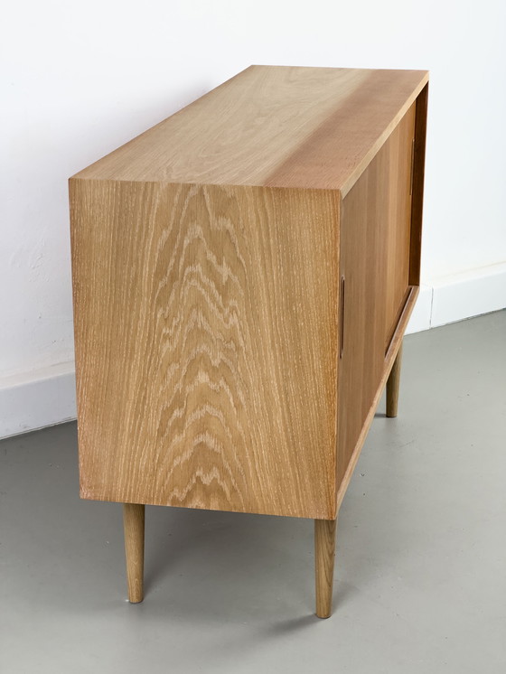 Image 1 of Deens eiken dressoir van Carlo Jensen voor Hundevad & Co, 1960S