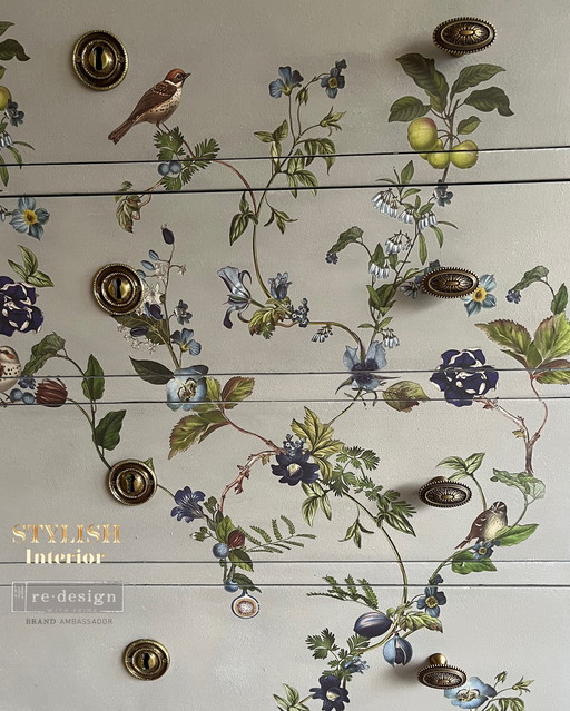 Chest of drawers La Volière Botanique