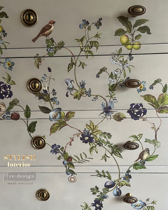 Image 1 of Chest of drawers La Volière Botanique