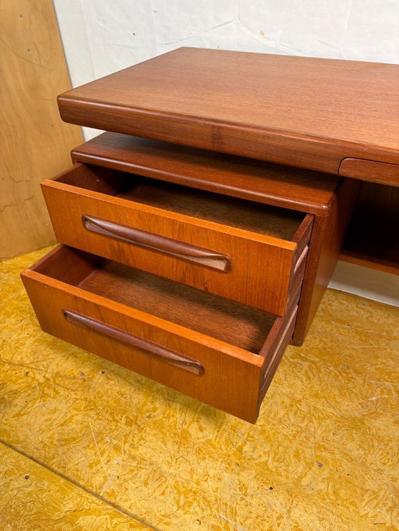 Image 1 of Mid-Century Retro Vintage Teak Desk / Dressing Table by G Plan – Fresco Range 1960  Designed by Victor Wilkins • Afromosia Edge 