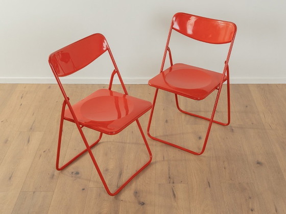Image 1 of 2x Ted folding chairs, Niels Gammelgaard