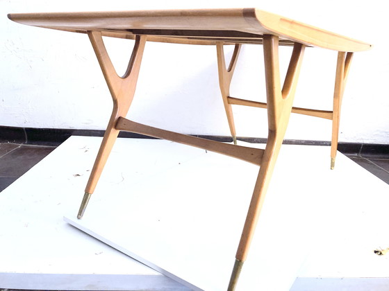 Image 1 of Mid - Century coffee table 50s 60s design in the style of Ico Parisi