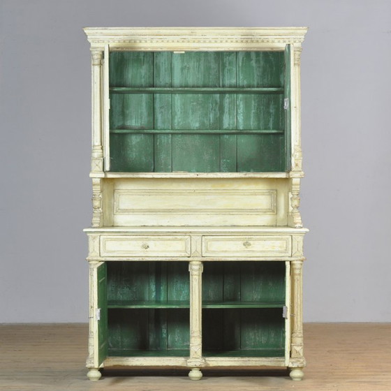 Image 1 of Large Pine Sideboard, 1900s