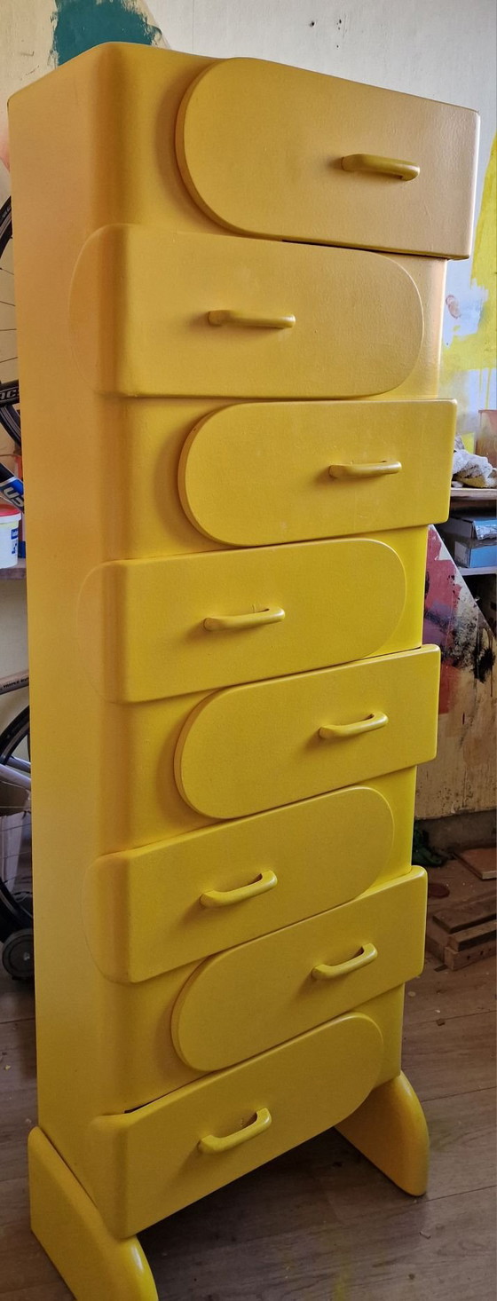 Cómoda, Madera, Amarillo (foto 5 de 5)