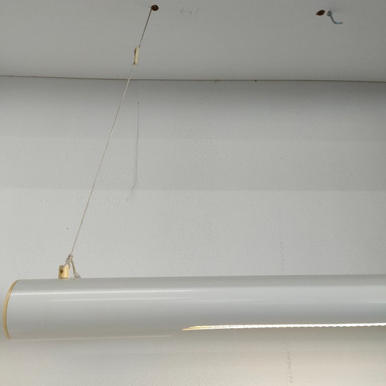 Image 1 of Lampada fluorescente Tube dal design massiccio (anni '70/80, bianco)