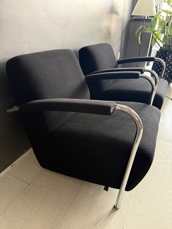 Image 1 of 2x Scylla armchairs from Leolux