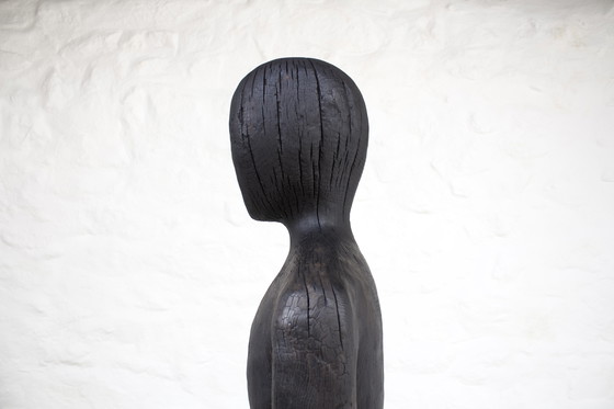 Image 1 of Grande figura in frassino scolpita IV