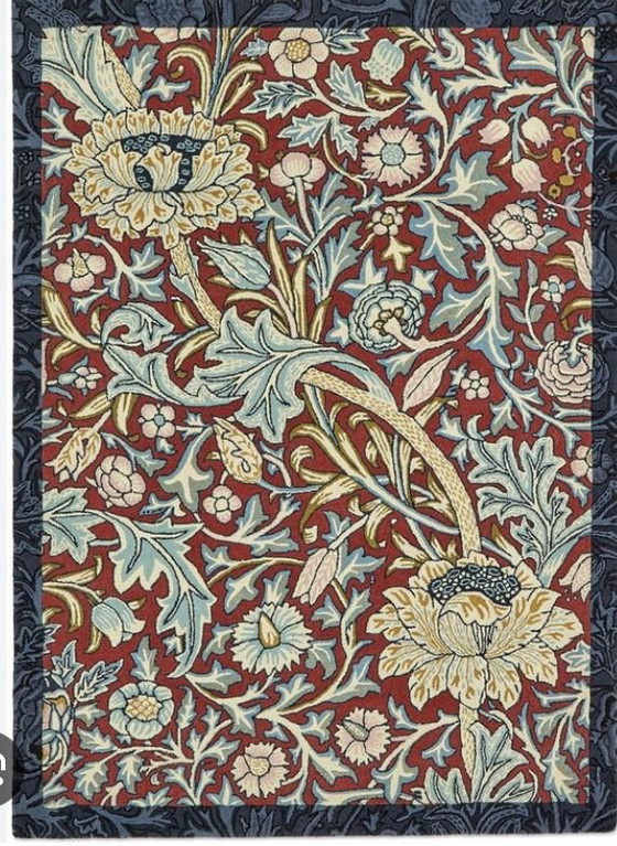 Image 1 of Brink and Campman Morris & Co Trent Madder carpet NEW
