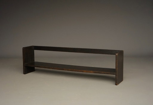 Haagse School Bauhaus Oak Book Shelf