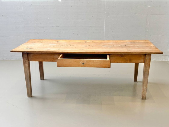 Image 1 of Large country-style coffee table, 1960s