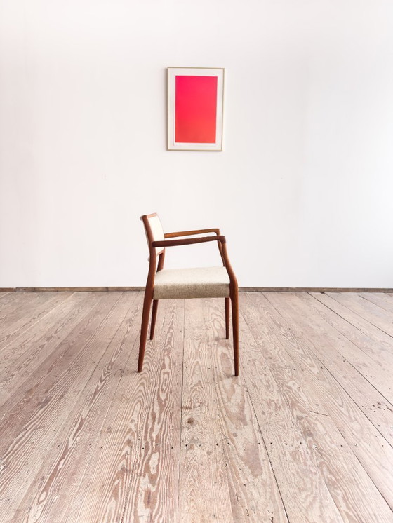 Image 1 of Niels O. Møller Modell 65 Sessel für J.L. Mollers, 1968, Dänischer Designklassiker