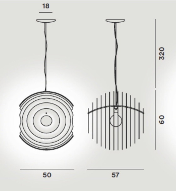 Focarini Supernova Acciaio inox – Foscarini, Lampade a sospensione, Metal, rvs (photo 8 of 9)