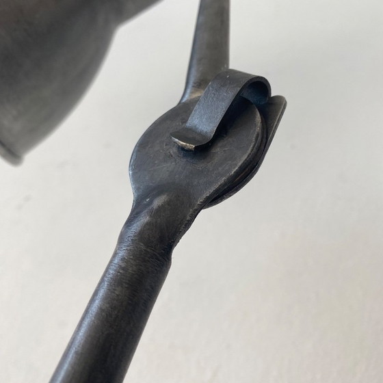 Image 1 of VECCHIA APPLIQUE INDUSTRIALE LAMPE GRAS RAVEL N° 202