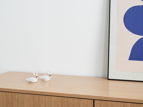 Image 1 of Porcelain swan box, 1960s, made in Europe