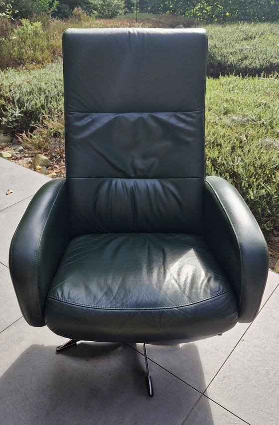 Poltrone relax di design su base a ragno, anni '70/'80. – Leather, Chrome (photo 6 of 13)