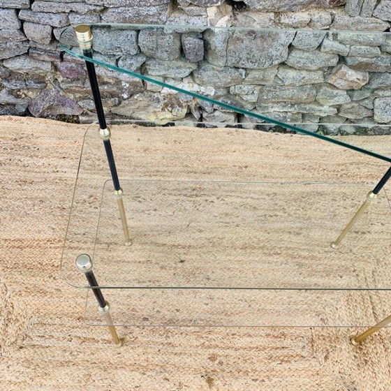 Image 1 of Mensola in vetro vintage degli anni '50/'60