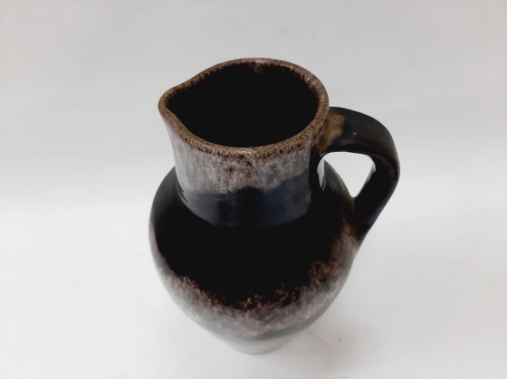 Image 1 of Brocca in ceramica smaltata vintage, 23 cm