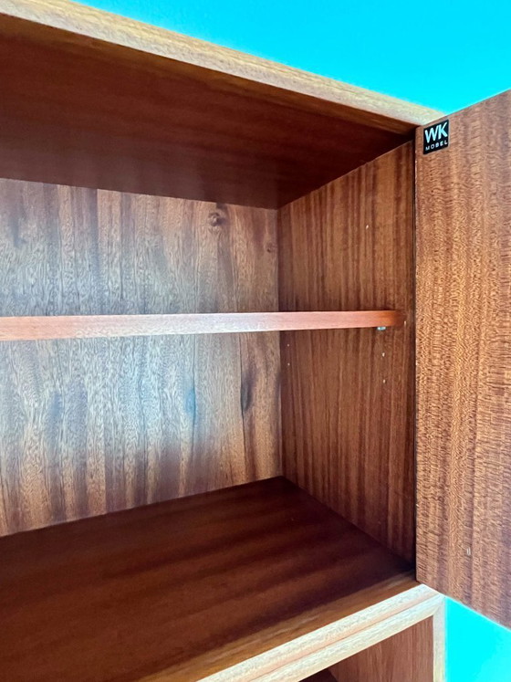 Image 1 of Scrivania da segretaria, scrivania da scrittura, mobile a 4 elementi, teak, WK Möbel, 1967