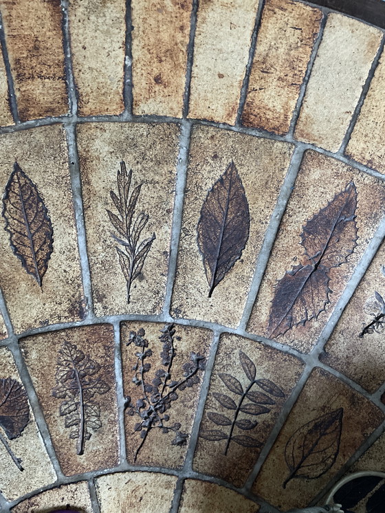 Image 1 of Table basse de Roger Capron « aux herbiers »