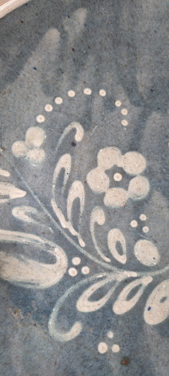 Image 1 of Grande piatto in gres alsaziano di Vincent Pirard, Soufflenheim