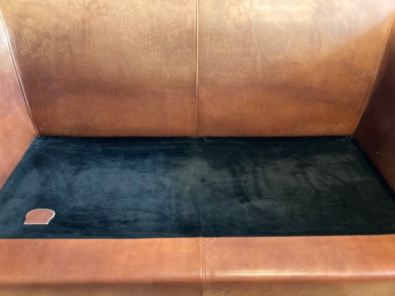 Image 1 of Canapé 2,5 places Baxter, cuir de buffle Alfred P Brown