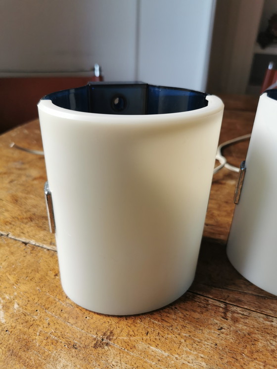 Image 1 of Par de apliques de pared Allibert France de la era espacial