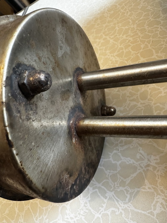 Modernistische Wandleuchte aus Opalglas und verchromtem Metall – Wandleuchten (photo 3 of 15)