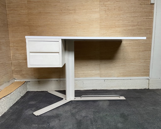 Wit Melamine Bureau Gepubliceerd door Roche&Bobois