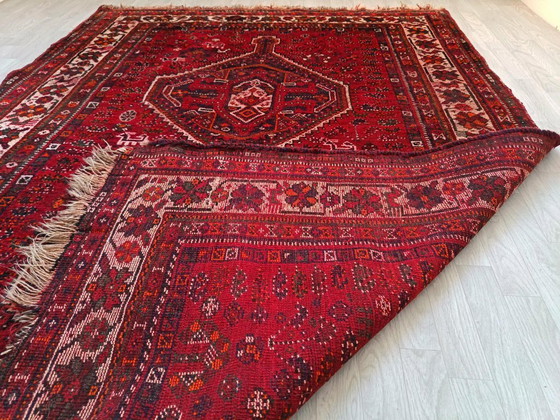 Image 1 of Tappeto persiano Qashqai fatto a mano