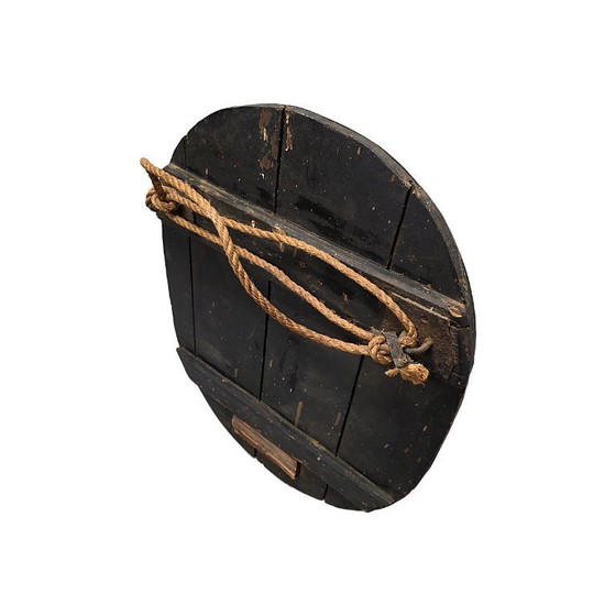 Image 1 of Raro piatto smaltato Kgl Norsk Konsulat, prima metà del XX secolo