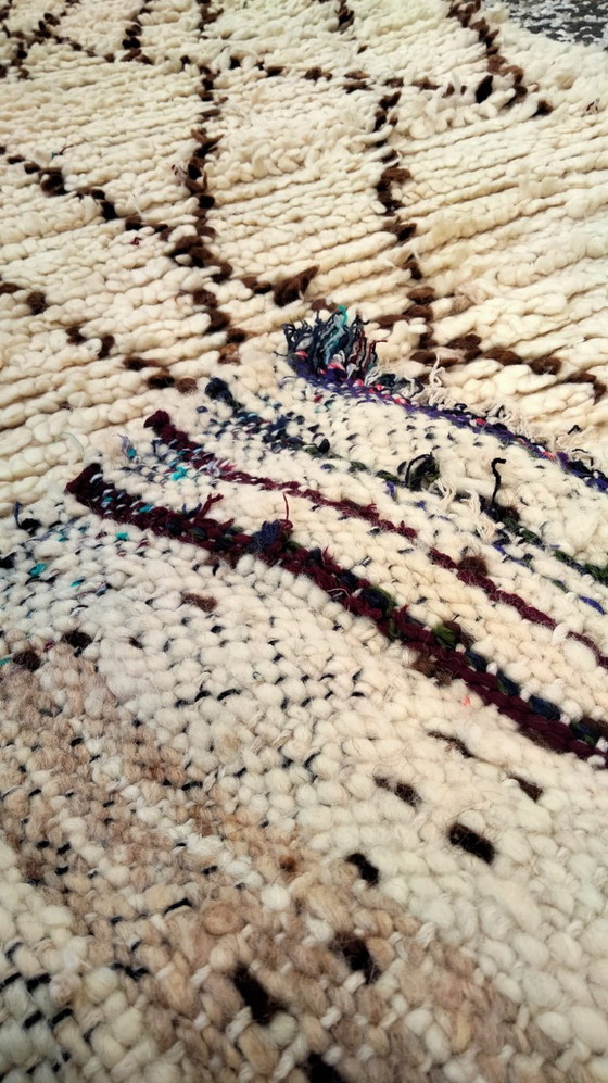 Image 1 of Handgeknoopt Berber kleed wol 220x75cm