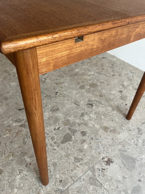 Image 1 of 1x Originele "AR Møbler jaren 60" Eettafel Teak Denemarken!!
