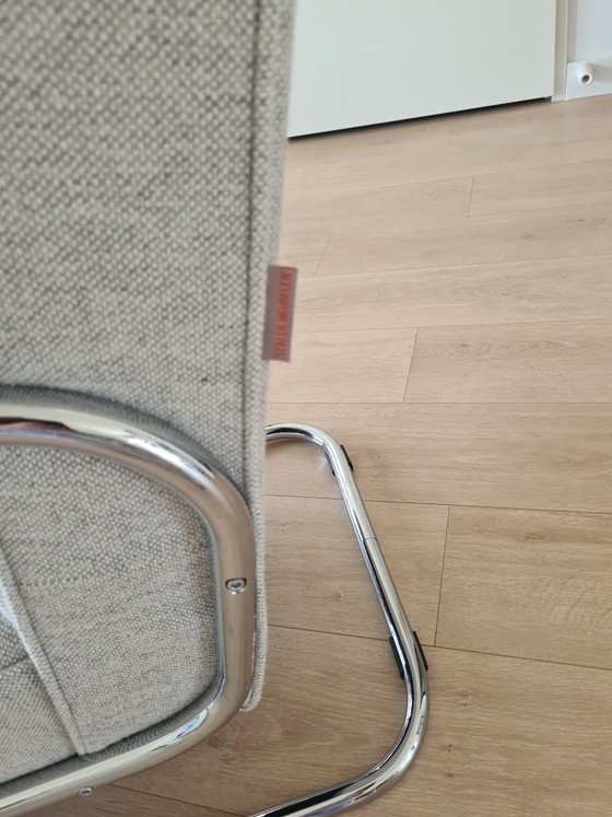 Dykmeijer Sessel. 2-teilig mit 1 Hocker. – Dykmeyer, Wool (photo 4 of 6)