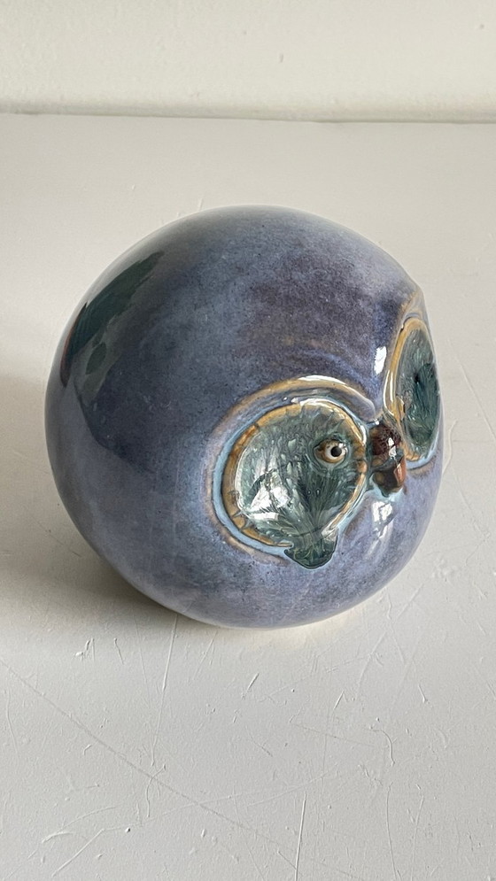Image 1 of Vintage Handmade Ceramic Owl