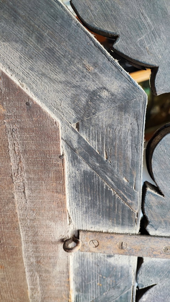 Image 1 of Specchio veneziano in vetro di Murano - XIX secolo