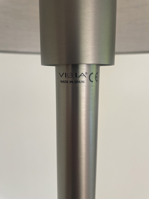Vibia, lampada da terra, acciaio inox, design, spagnola