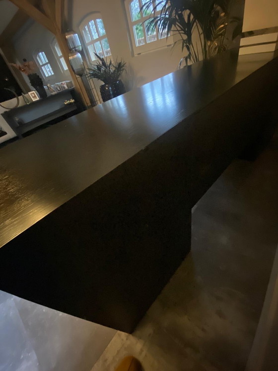 Image 1 of Bellissima credenza nera lunga 220