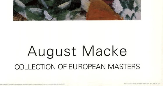 Image 1 of Macke, August - Ragazza davanti alla fontana 