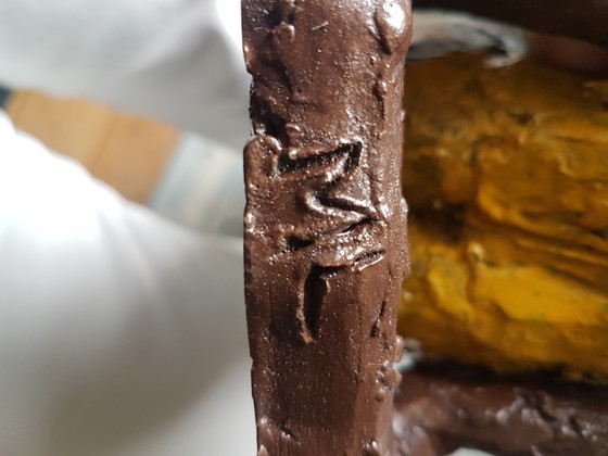 Image 1 of Femme assise en maillot de bain, pâte à modeler