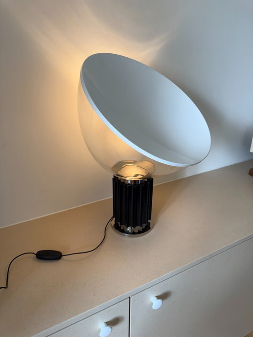 Original Flos Taccia Table Lamp – Black – tafellampen, Aluminium