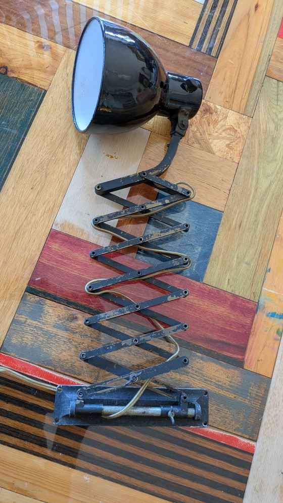 Image 1 of '20s/'30s Bauhaus Scissor Lamp