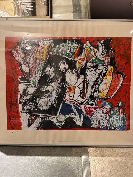 Image 1 of Litho-/sérigraphie-numéro Jacques Doucet, Etés à St Christol III.