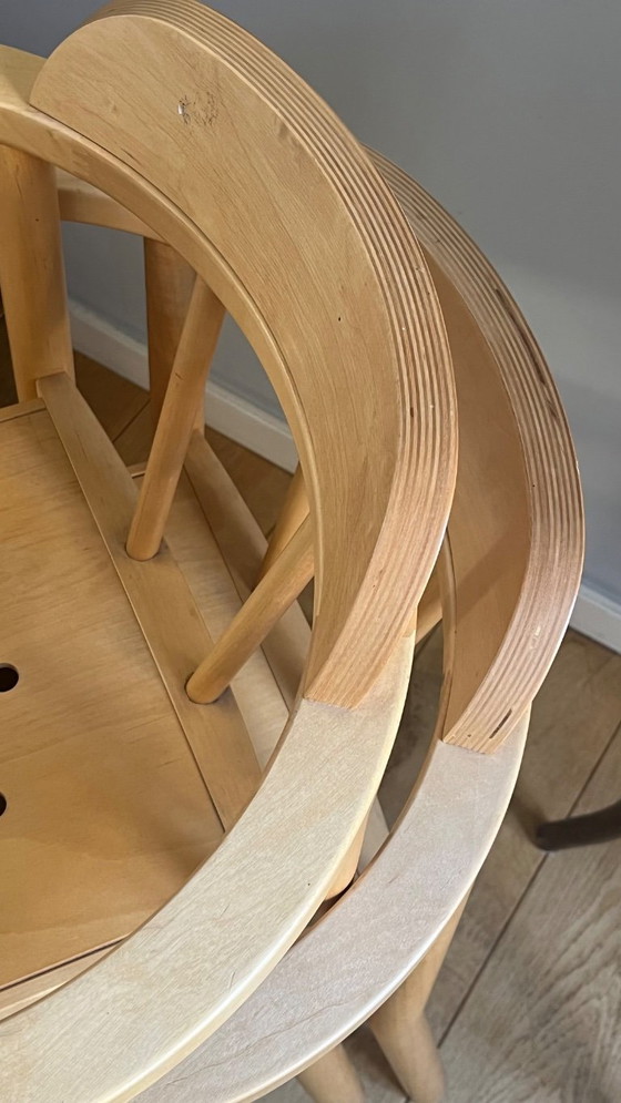 2 sedie vintage IKEA Lyder in legno curvato, stile postmoderno anni '90, prodotto molto robusto! (photo 4 of 15)