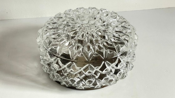 Luxalp N°220 Semi-Crystal Ceiling/Wall Light, 1950s – Glass (photo 28 of 28)