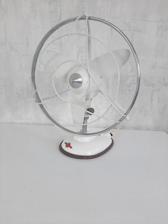 Image 1 of Vintage Fan Libelle Vw, Streamline Fan By Paul Linke - Mid - Century