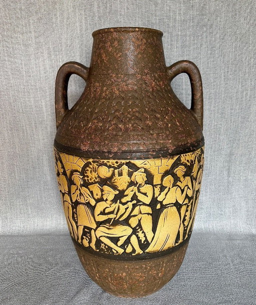 Vintage Scheurich 224-57 Base Vase – Scheurich W-Germany, vazen, Ceramic (photo 2 of 15)