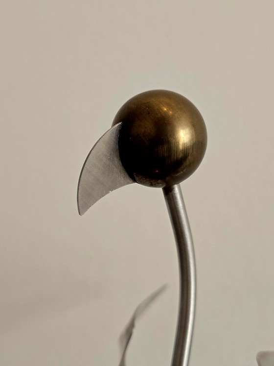 Great Condition - Designer: Bjart Veenendaal, Crane Table Lamp! Vintage Postmodern 80s/90s – rvs, Other (photo 5 of 11)