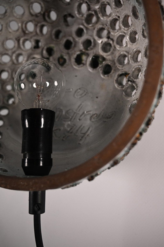 Image 1 of Danish ceramic wall lamp