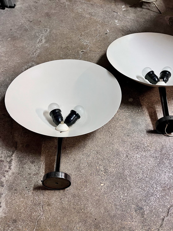Image 1 of Coppia di applique vintage di Giuseppe Ostuni, Edition O-luce, anni '50